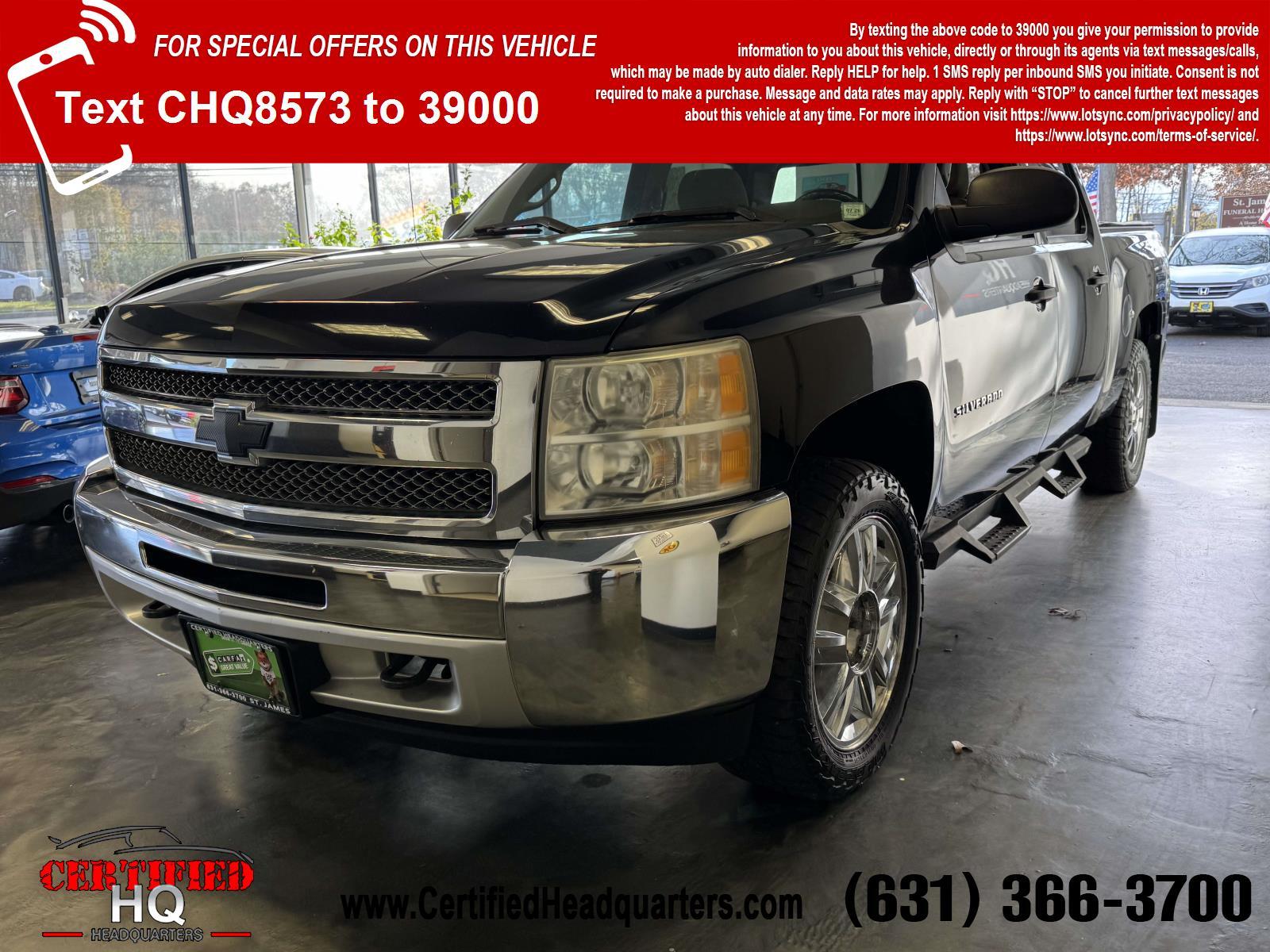  2013 Chevrolet Silverado 1500 4WD Crew Cab 143.5 LT 