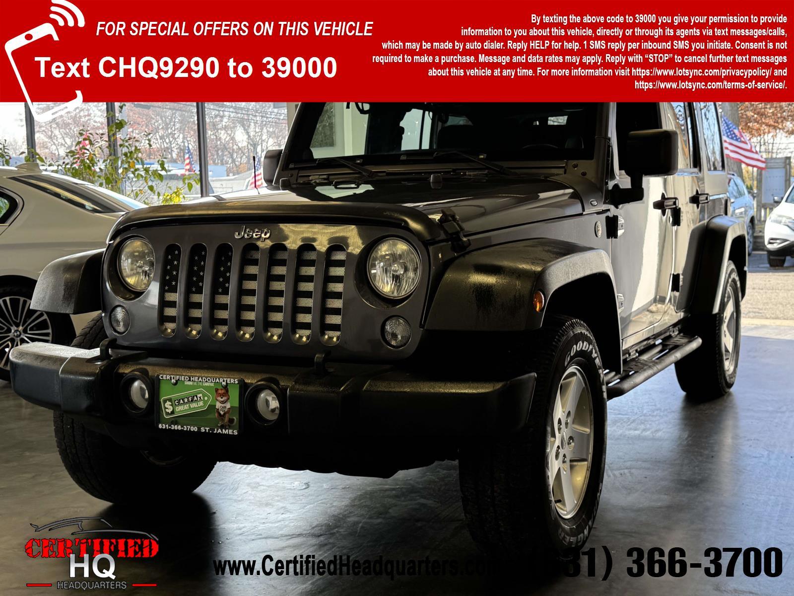 2014 Jeep Wrangler Unlimited Sport