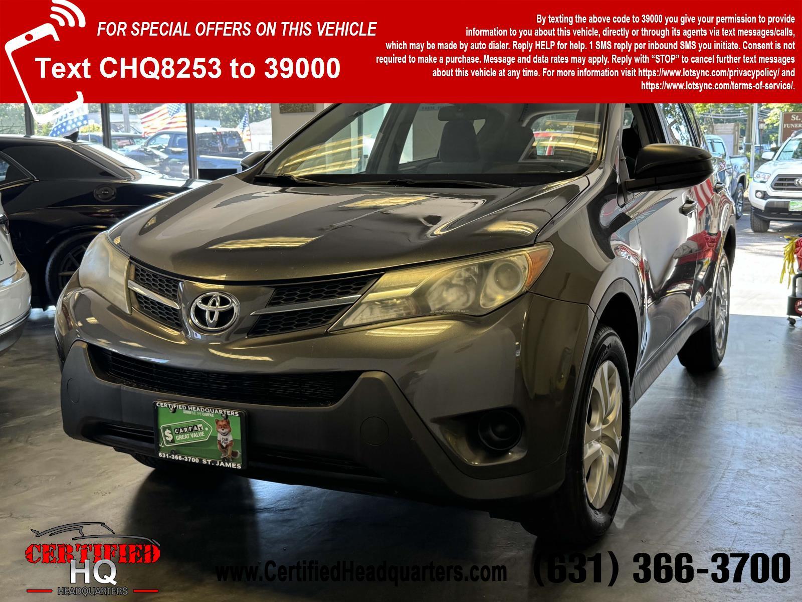  2015 Toyota RAV4 FWD 4dr LE (Natl) 