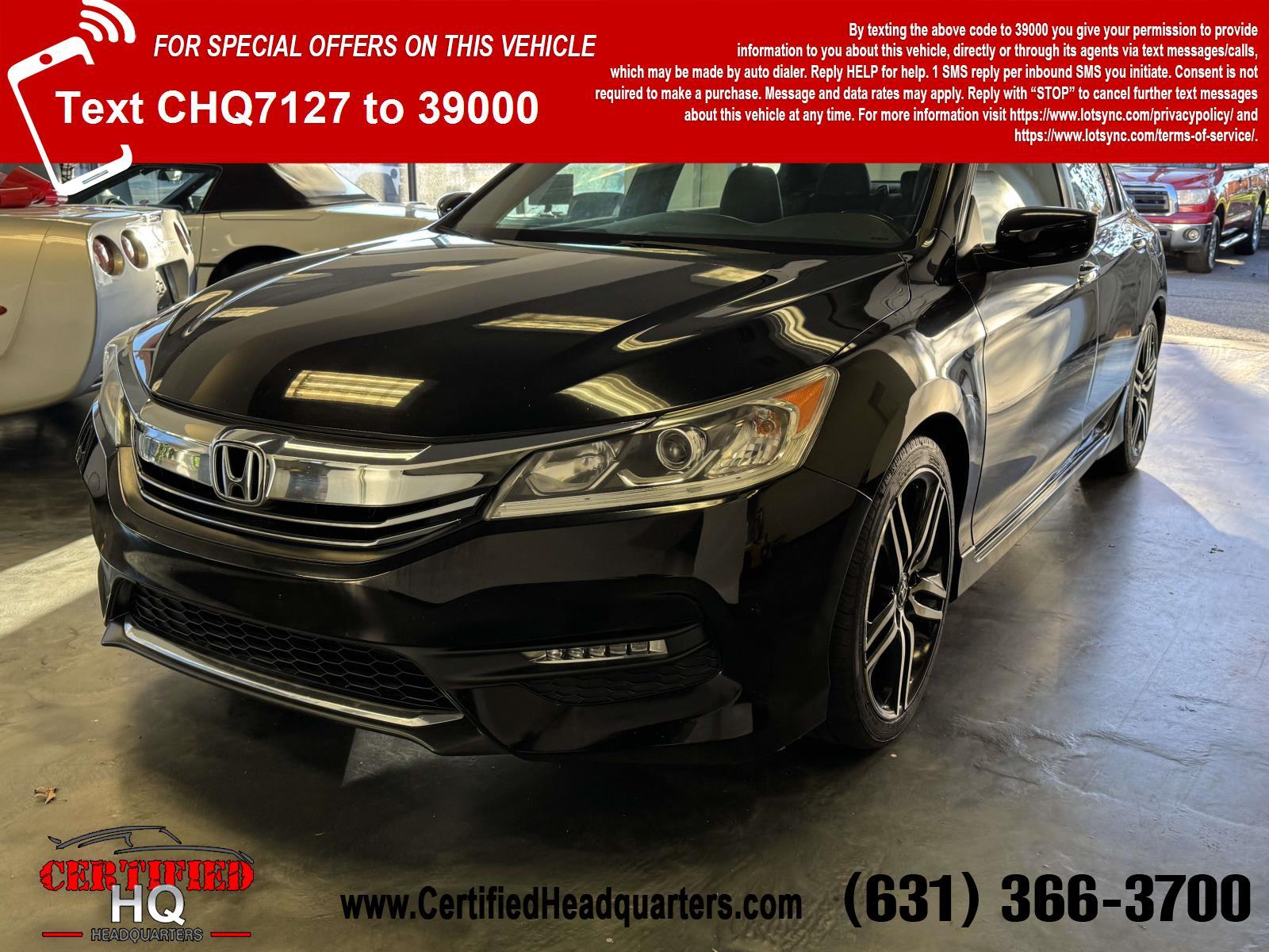  2016 Honda Accord Sedan 4dr I4 CVT Sport 