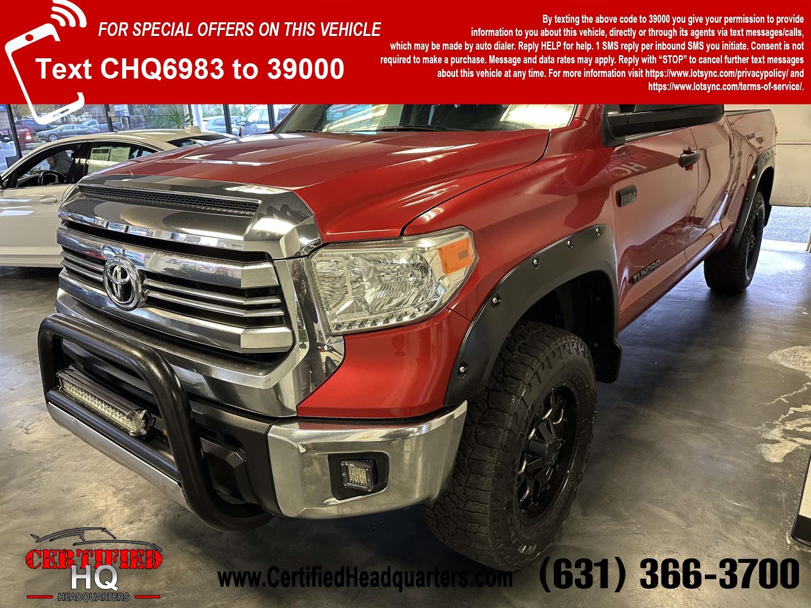  2017 Toyota Tundra 4WD SR Double Cab 6.5