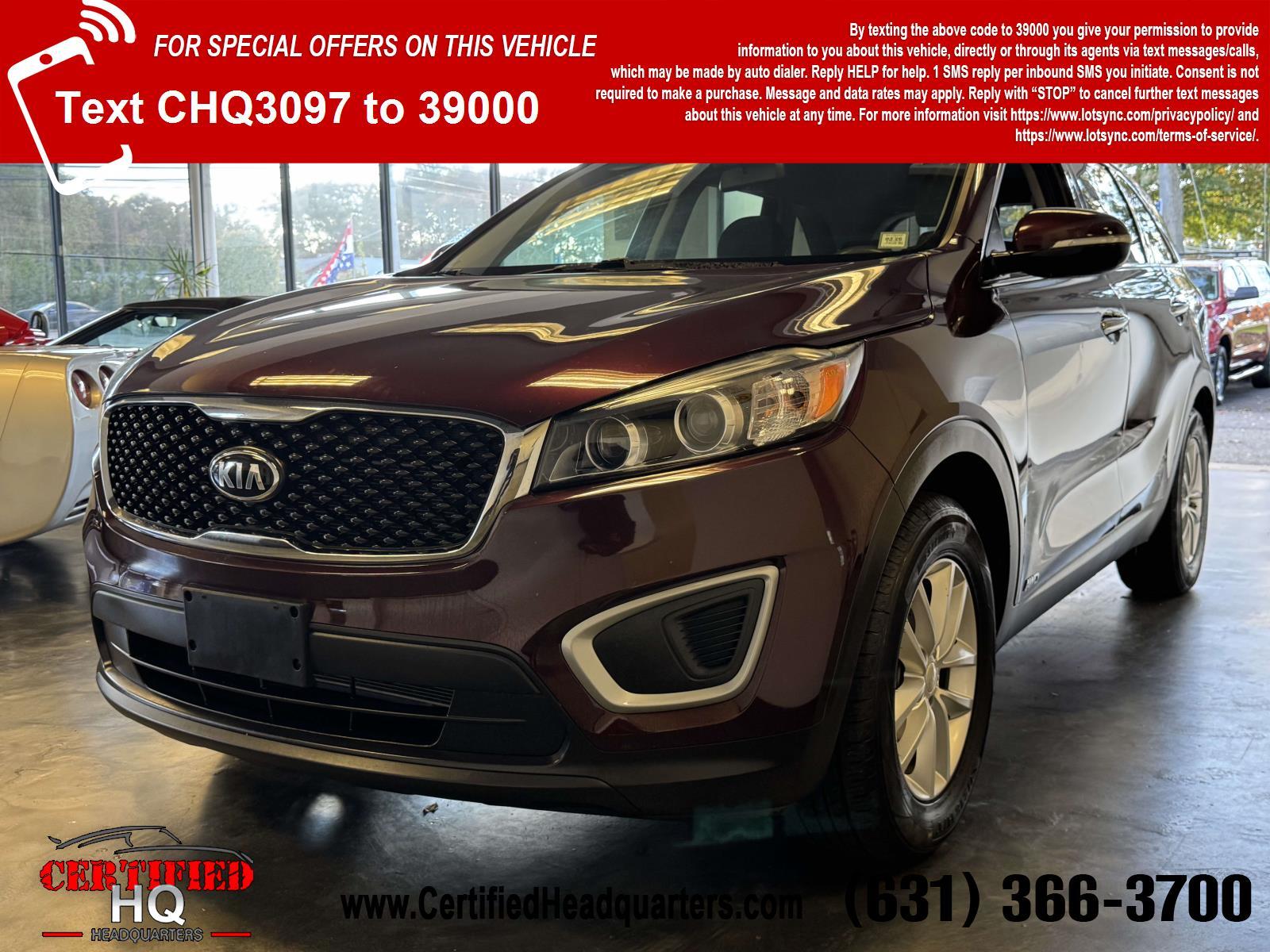  2018 Kia Sorento LX AWD 